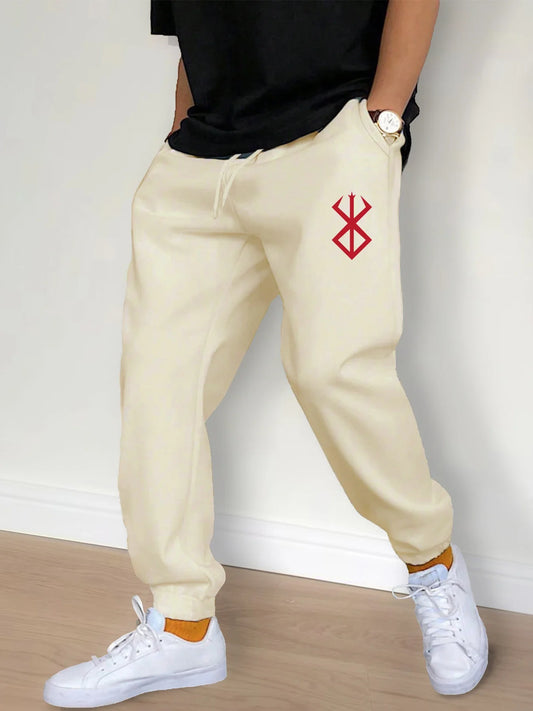 Men's Casual Joggers – Drawstring, Fitness, Streetwear.