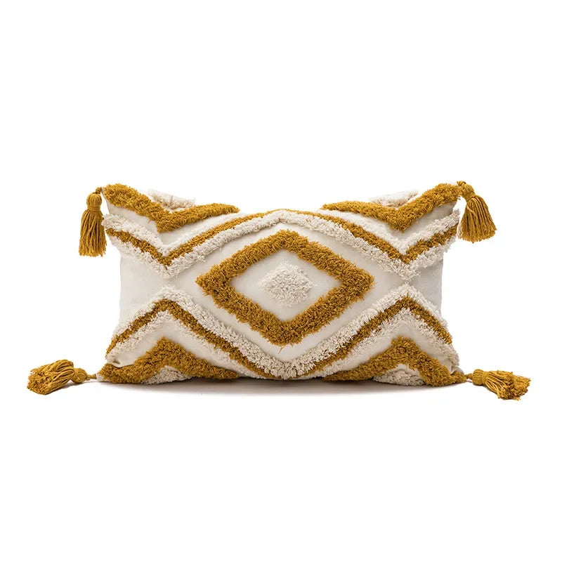 Cotton Embroidered Pillow Cover – Sofa/Home Decor