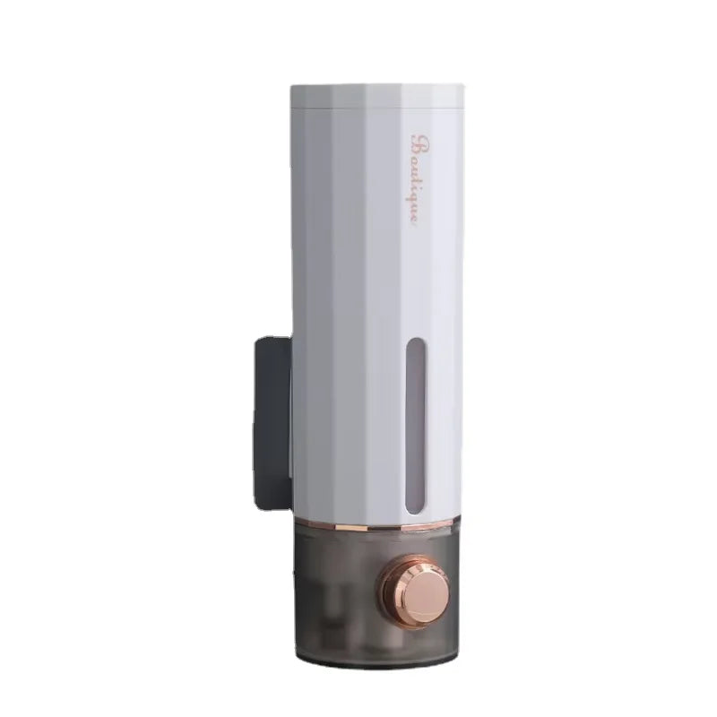 Wall-Mounted Soap & Shampoo Dispenser — Non-Porous ABS Shower Gel Box for Home & Hotel Bathrooms