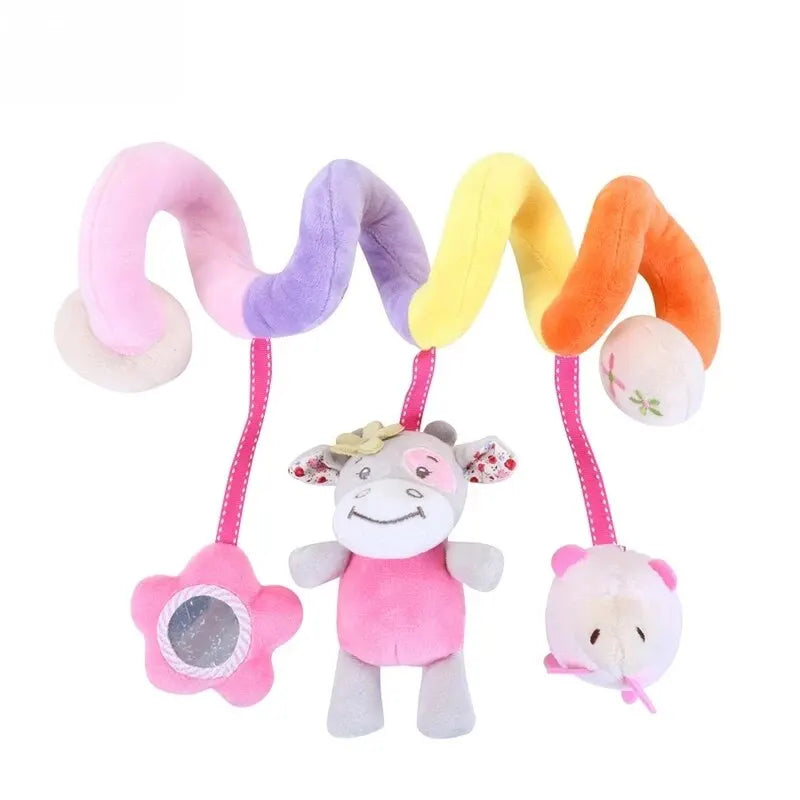 Cute Spiral Hanging Baby Toy – Crib, Stroller & Car Seat Rattle