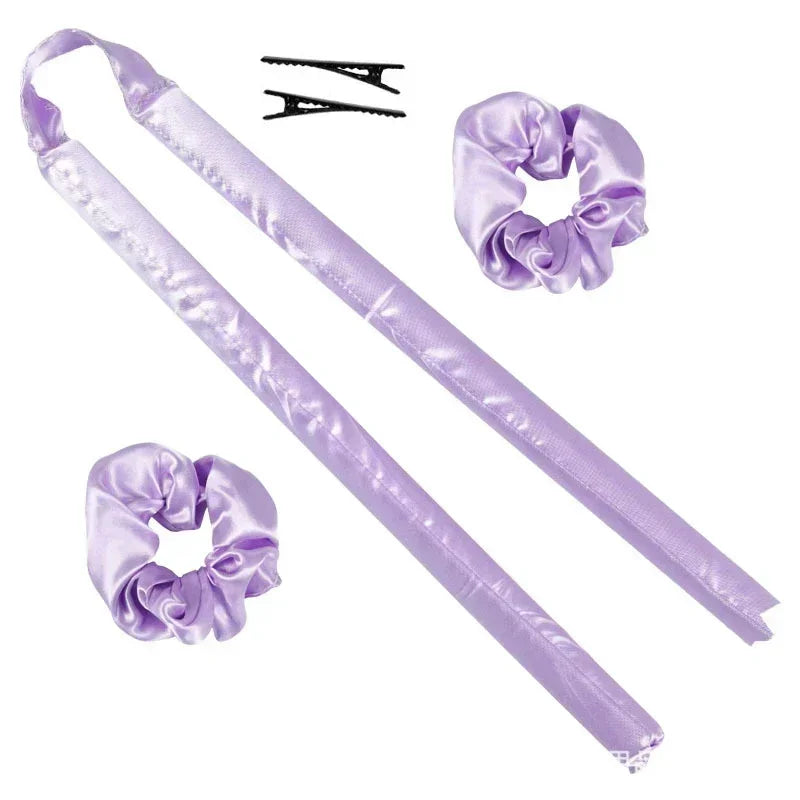 Heatless Curling Rod Headband – Soft, No-Heat Hair Rollers for Sleeping Curls