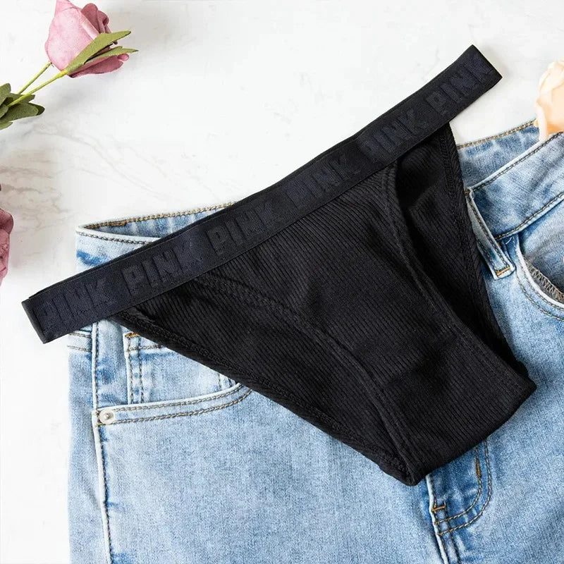 Women’s Cotton Briefs – Low-Waist Comfortable Panties, Lingerie Underwear