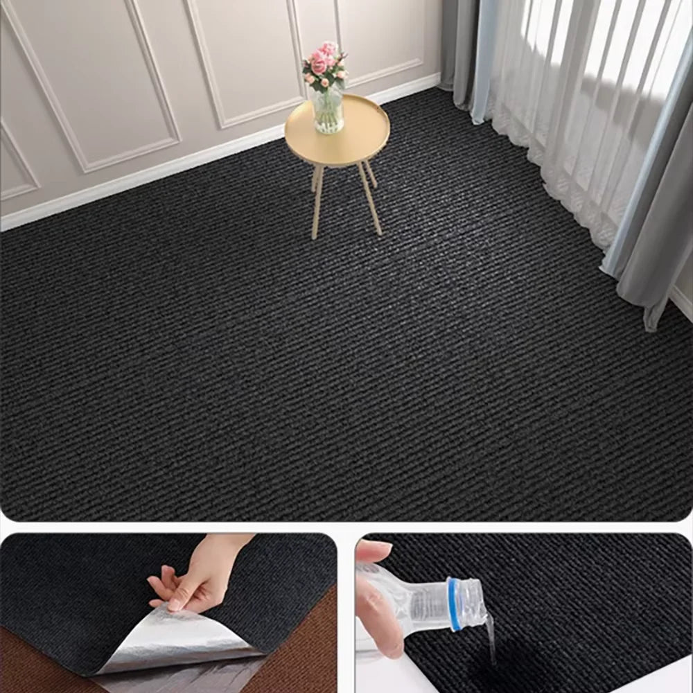 Solid Color Absorbent Rug – Bedroom, Bathroom, Kitchen & Living Room Decor