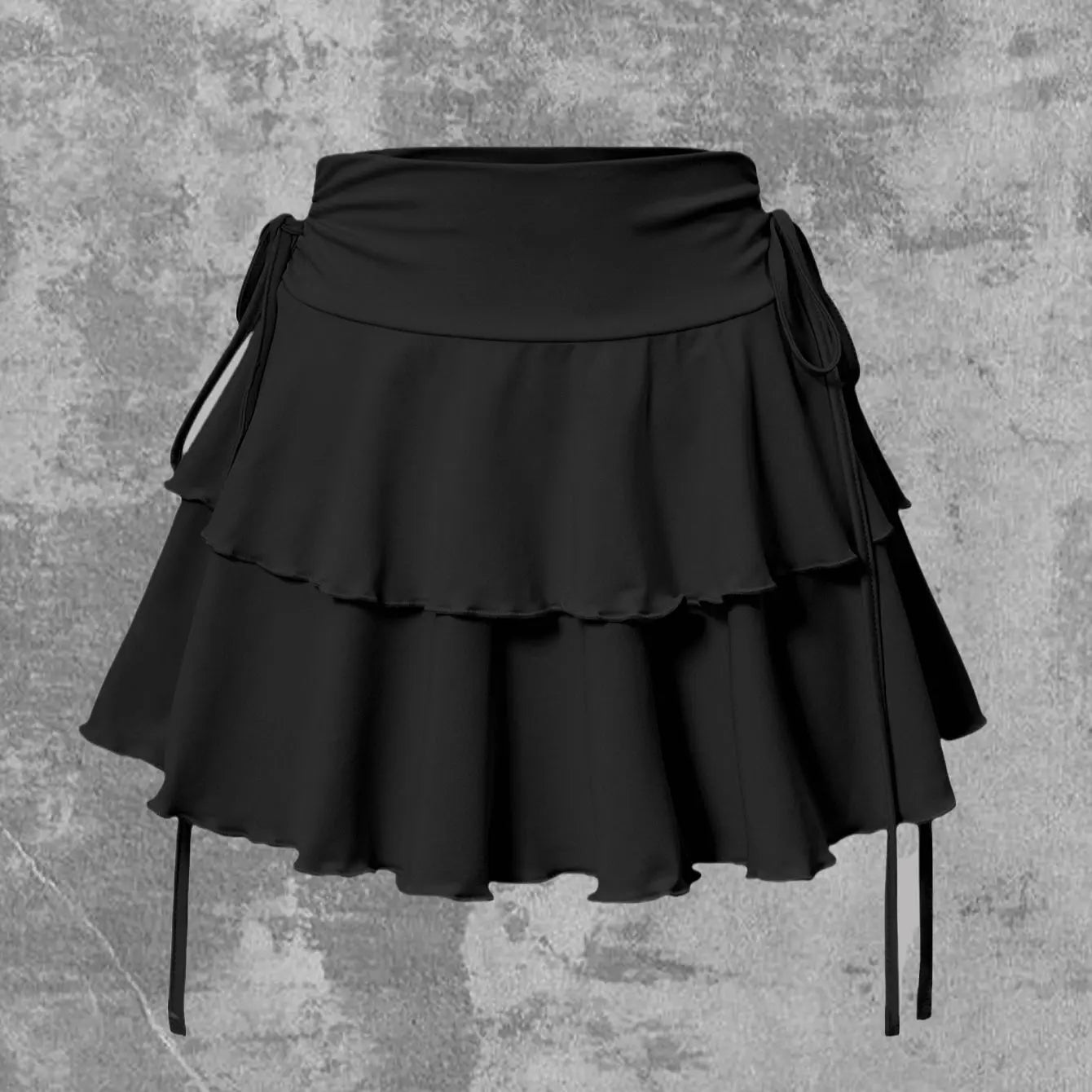 2025 Women’s Summer High Waist Slim Fit Solid Color Short Skirt