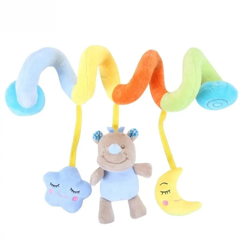 Cute Spiral Hanging Baby Toy – Crib, Stroller & Car Seat Rattle