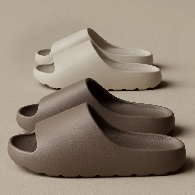 Coconut Slippers – Soft, Thick-Soled, Non-Slip Summer Sandals for All-Day Comfort
