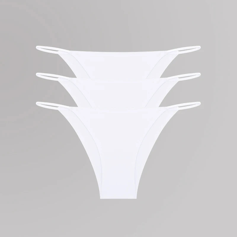 Women's Seamless T-Back Panties – Breathable, Low-Waist, Sexy & Comfy Lingerie