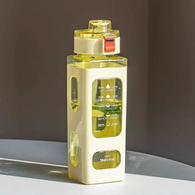 700ml Portable Sports Water Bottle – BPA-Free Plastic Straw Cup for Tea, Milk & Outdoor Use