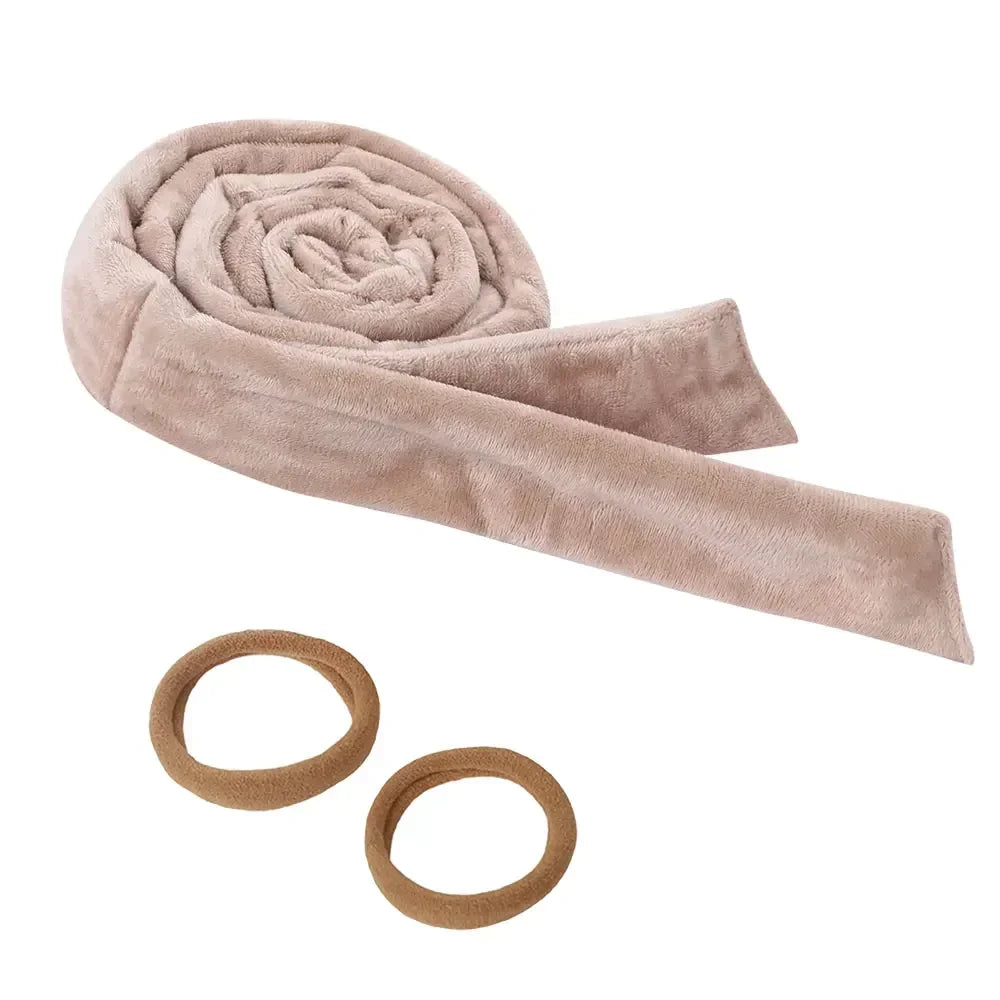 Heatless Curling Rod Headband – Soft, No-Heat Hair Rollers for Sleeping Curls