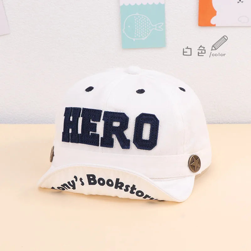 Summer Baby Baseball Cap – Adjustable Cotton Snapback for Boys & Girls