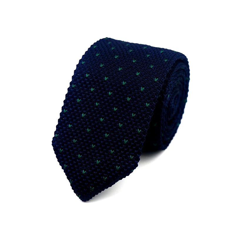 Fashion Knitted Ties for Men & Women – Casual Solid/Striped Narrow Necktie for Business, Wedding, and Daily Wear
