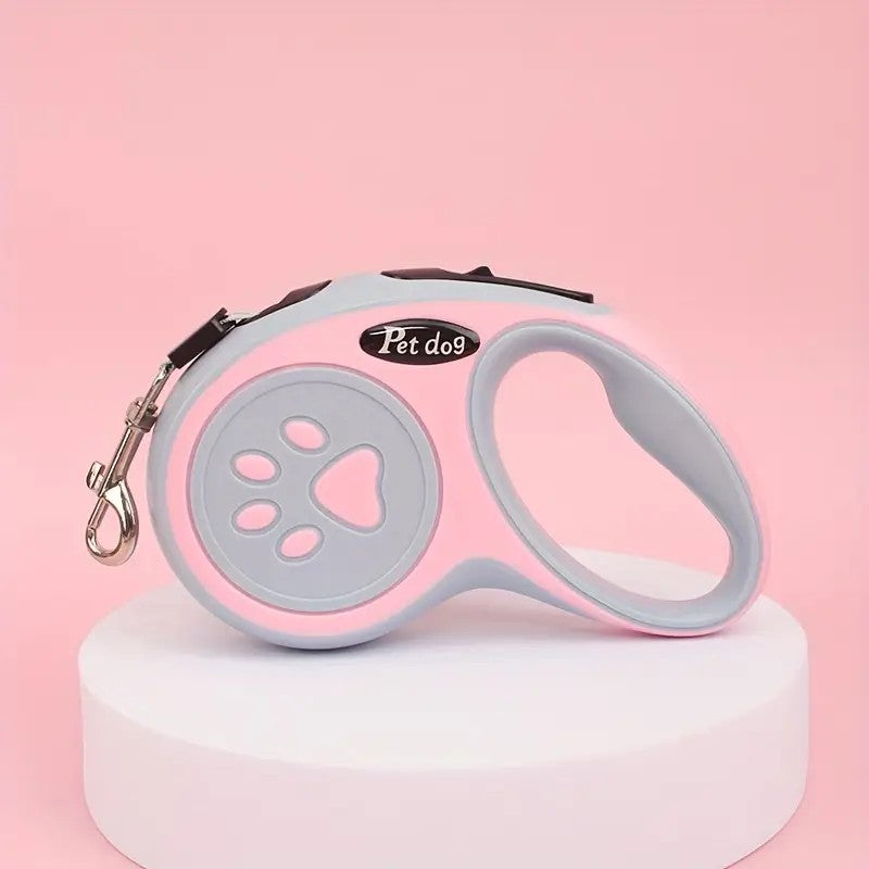 Retractable Dog Leash – 3m/5m Strong Nylon for Small to Large Dogs