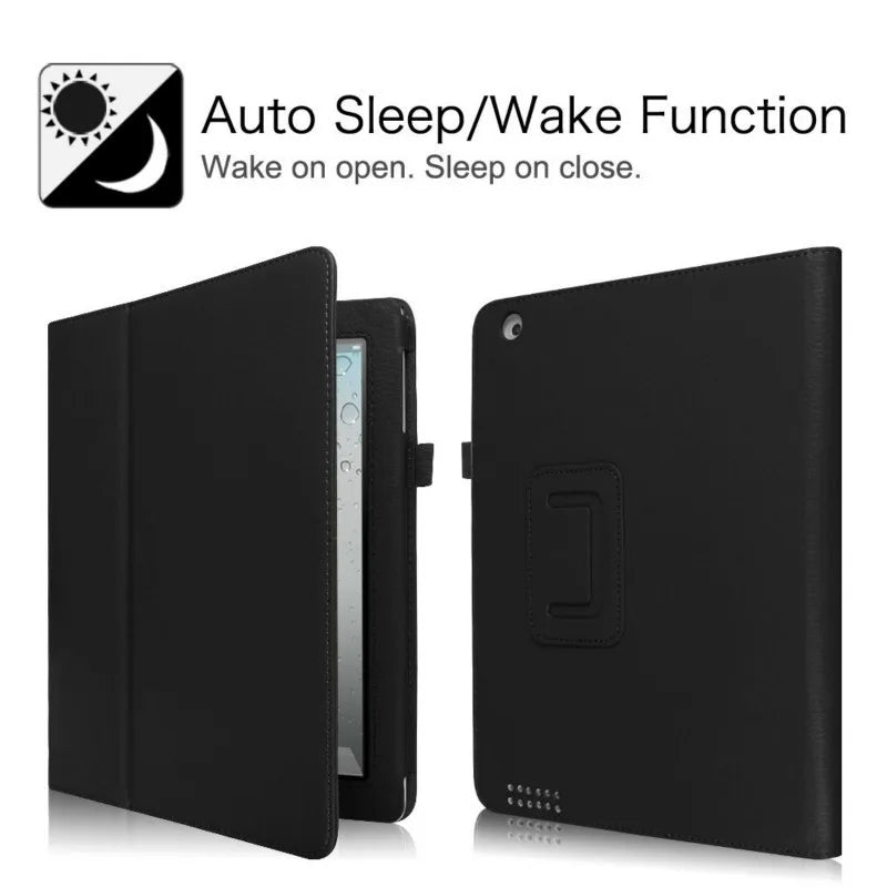 PU Leather Tablet Case – iPad 7/8/9/10.2/10.9/11” Protective Folio Cover