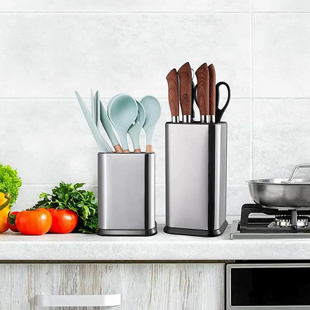 Kitchen Utensil Holder – Large Countertop Organizer for Spoons & Spatulas
