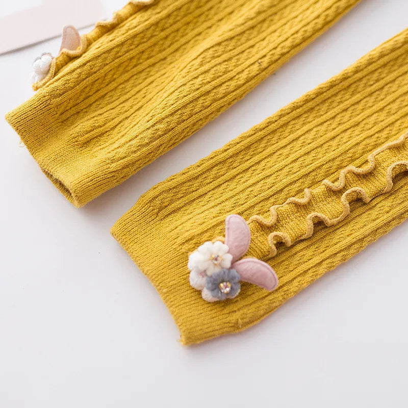 Baby & Girls’ Knitted Tights – Autumn/Winter