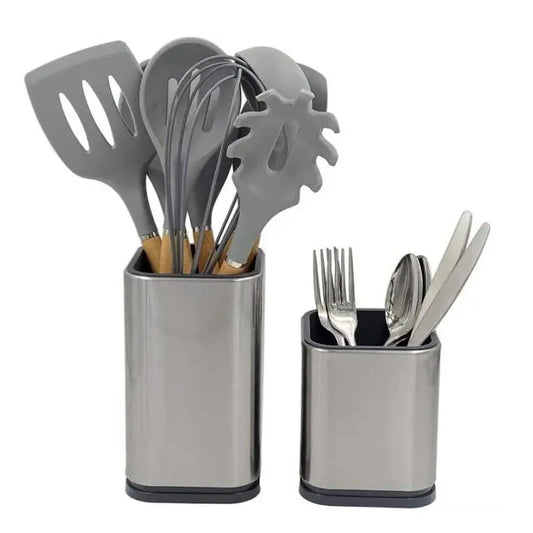 Kitchen Utensil Holder – Large Countertop Organizer for Spoons & Spatulas