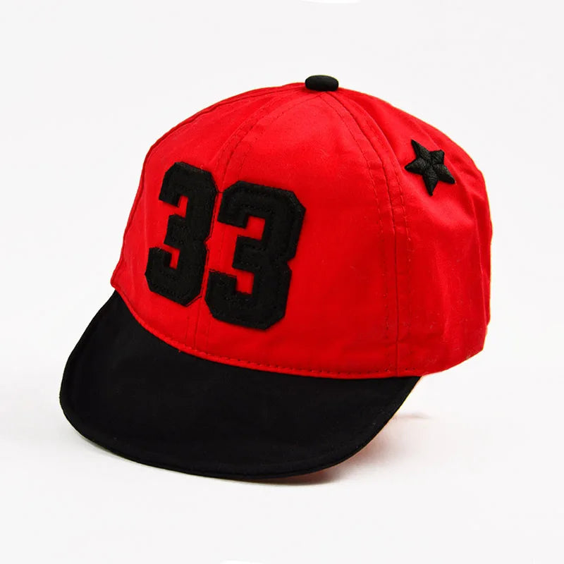 Summer Baby Baseball Cap – Adjustable Cotton Snapback for Boys & Girls