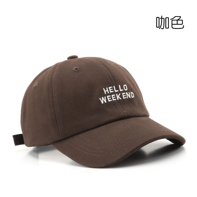 Spring/Autumn Baseball Cap/Hat– Unisex Hip Hop Snapback with Letter Embroidery