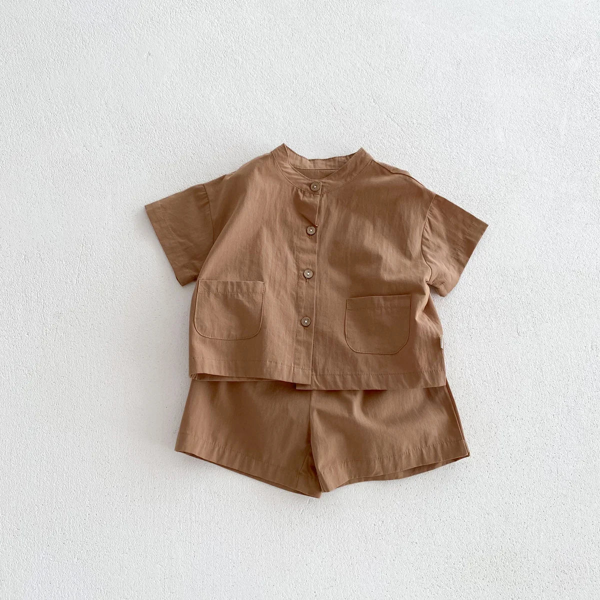 MILANCEL Boys 2-Piece Casual Shirt & Pants Set