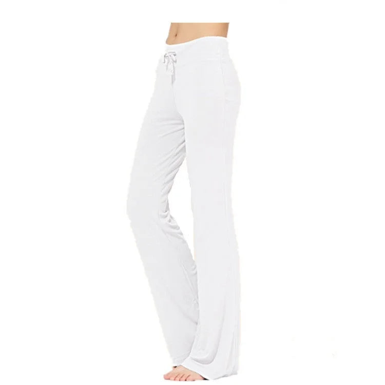 Women’s High-Waist Flare Yoga Leggings – Seamless Push-Up Workout Pants
