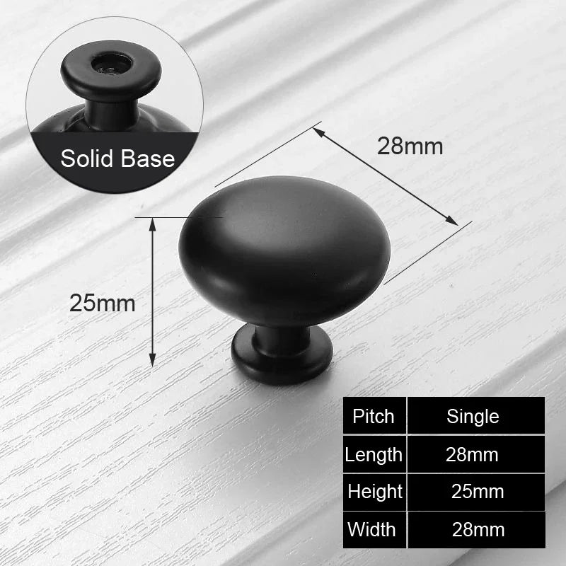Black Cabinet Handles & Knobs – Modern Drawer Pulls, Cupboard & Kitchen Furniture Hardware