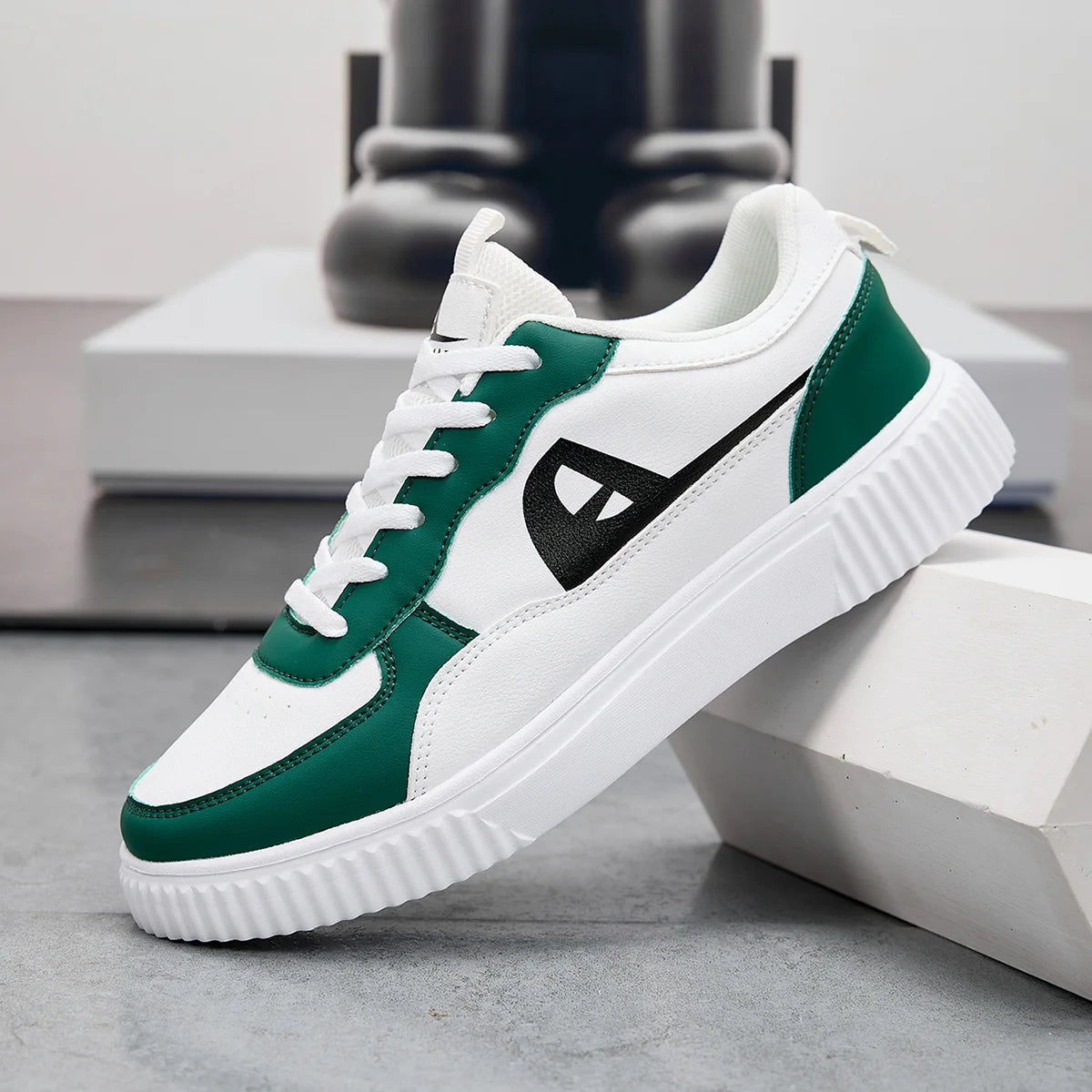 Fashion Breathable Casual Sneakers – Lightweight Flat Walking & Running Shoes