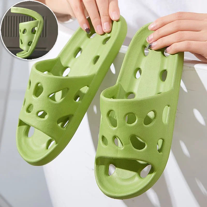 Bathroom & Beach Women’s Slippers – Lightweight, Non-Slip Flip Flops for Pool & Swimming