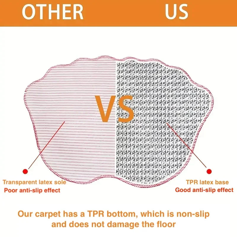 Bathroom Microfiber Bath Mat – Soft, Non-Slip, Water-Absorbent, Machine Washable