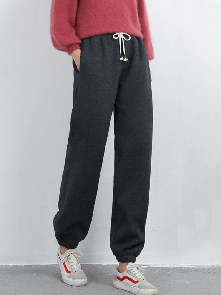 Women’s Winter Fleece Leggings – Thick, Warm, Plus Size Casual Pants