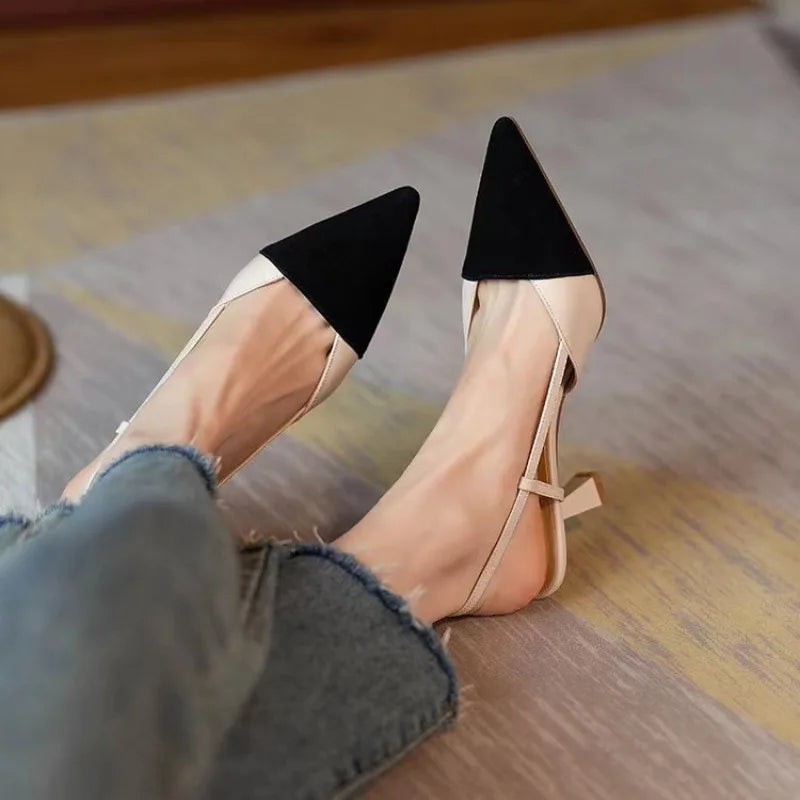 Summer 2024 Women's Stiletto Sandals – Buckle, Pointed Toe, Fashion Heels