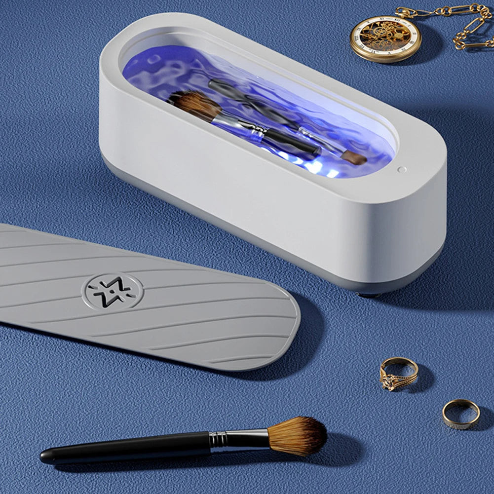 USB Rechargeable Ultrasonic Cleaner – High-Frequency Jewelry & Glasses Cleaner