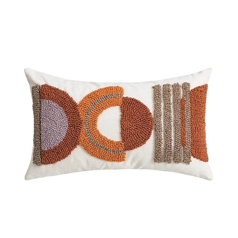Cotton Embroidered Pillow Cover – Sofa/Home Decor