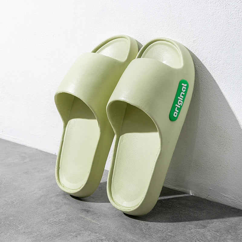 Men’s & Women’s Non-Slip Summer Slippers – Soft Bottom Indoor Bathroom Slides