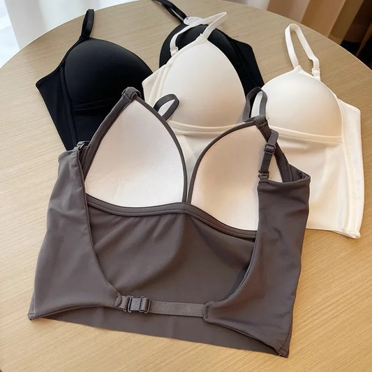 Women’s Backless Push-Up Bra – Seamless Invisible Lace Wedding Lingerie Corset Bralette
