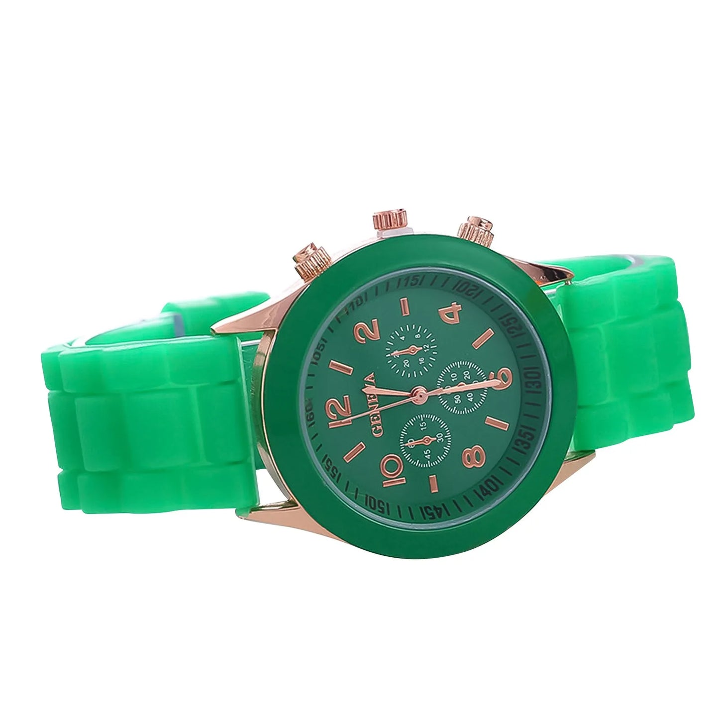 Women’s 2025 Luxury Silicone Strap Quartz Watch