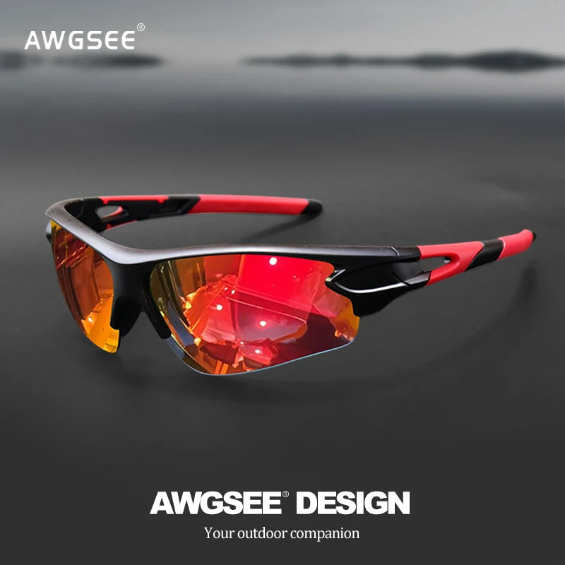 Unisex Sports Sunglasses – Semi-Rimless