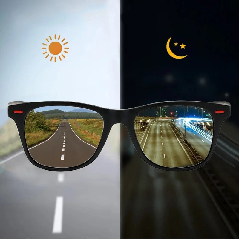 Night Vision Polarized Glasses – Day & Night Driving Sunglasses