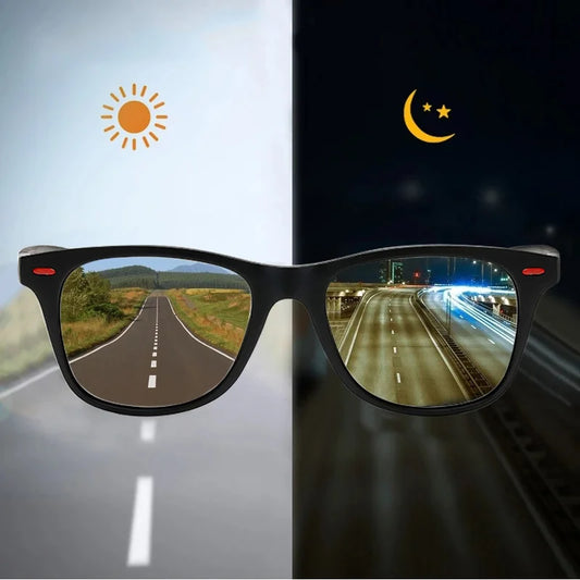 Night Vision Polarized Glasses – Day & Night Driving Sunglasses