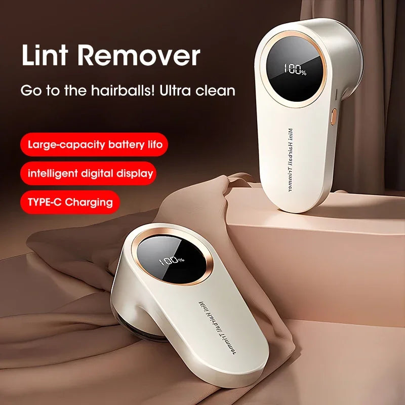 USB Rechargeable Lint Remover – Electric Fabric Shaver