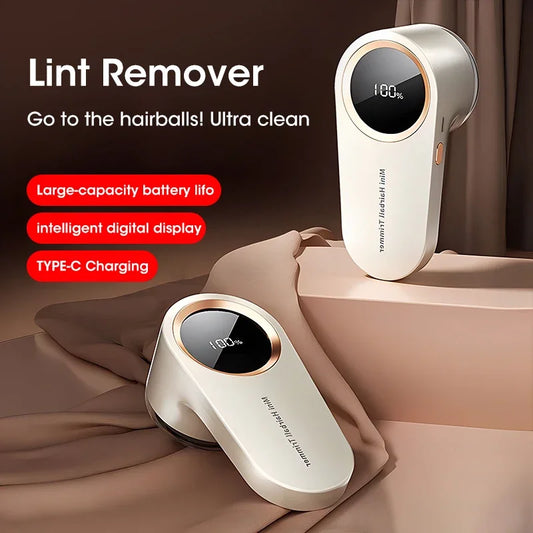 USB Rechargeable Lint Remover – Electric Fabric Shaver