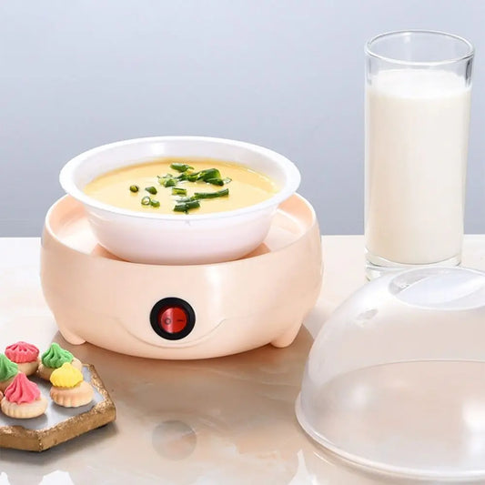 Portable Multi-Layer Egg Boiler – Auto Shut-Off Mini Egg Steamer