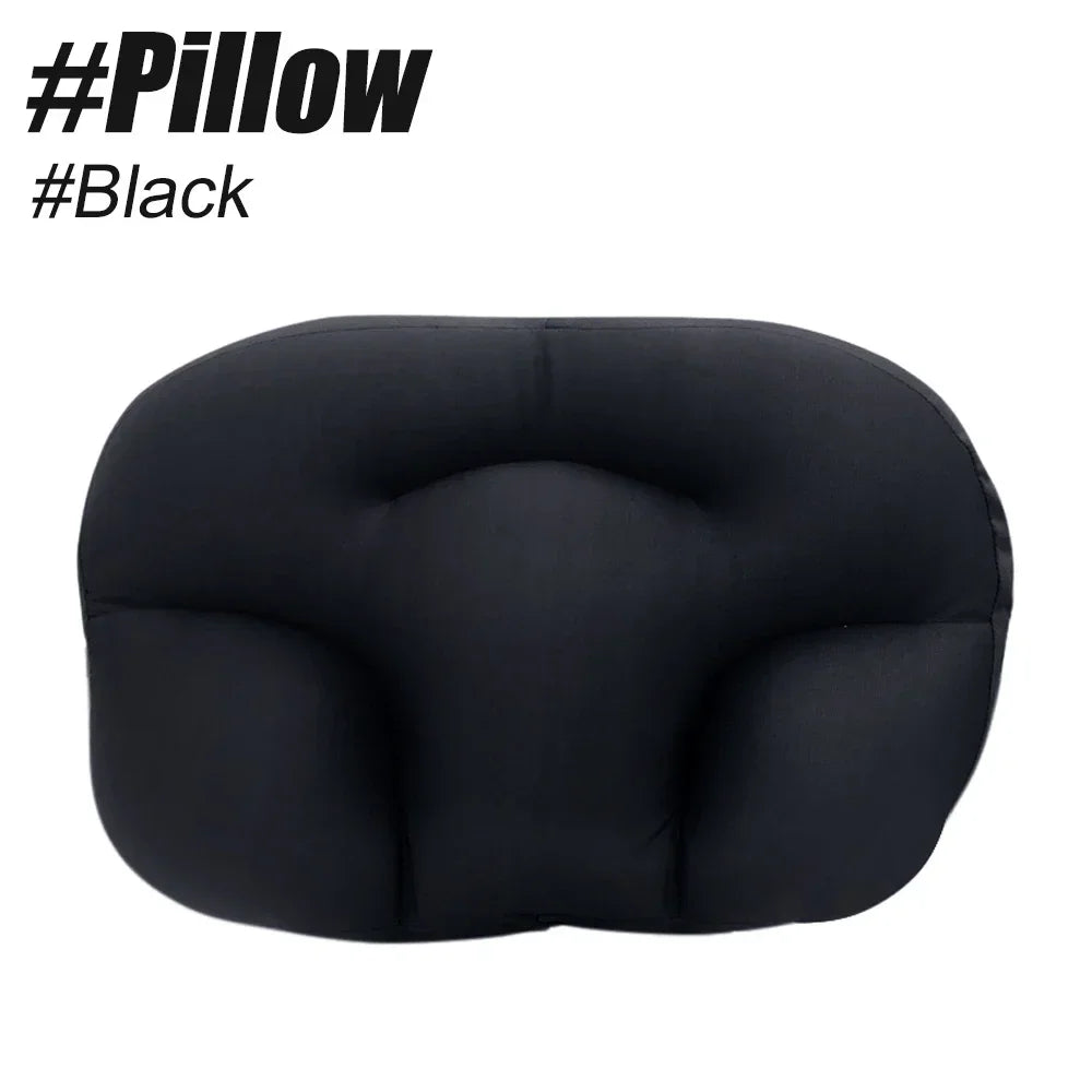 Egg-Shaped Memory Foam Neck Pillow – Soft Orthopedic Butterfly Cushion