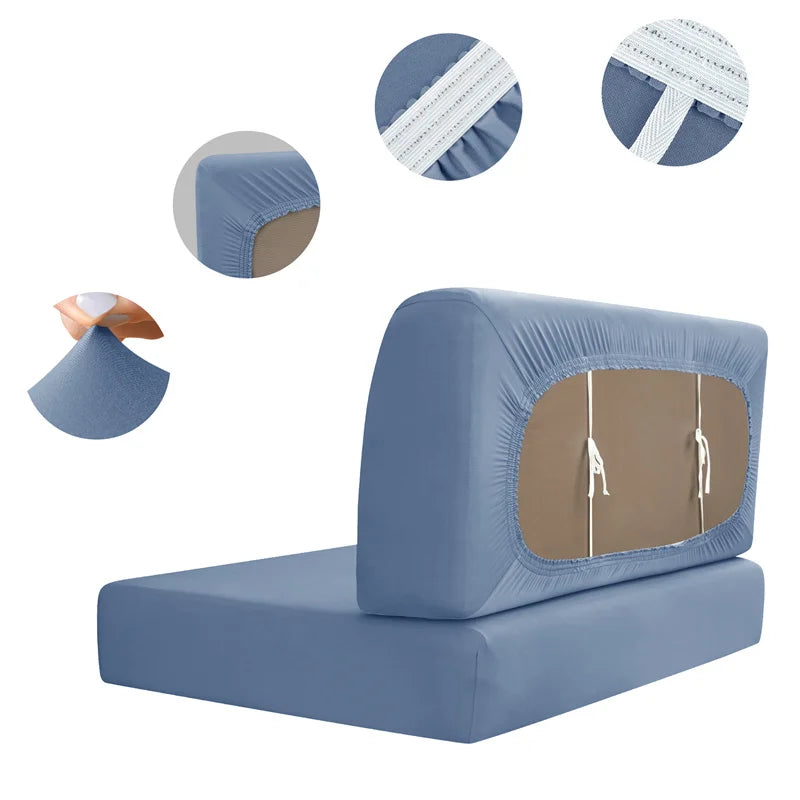 2-Piece RV Dinette Cushion Covers – Stretch Sofa & Bench Seat Covers