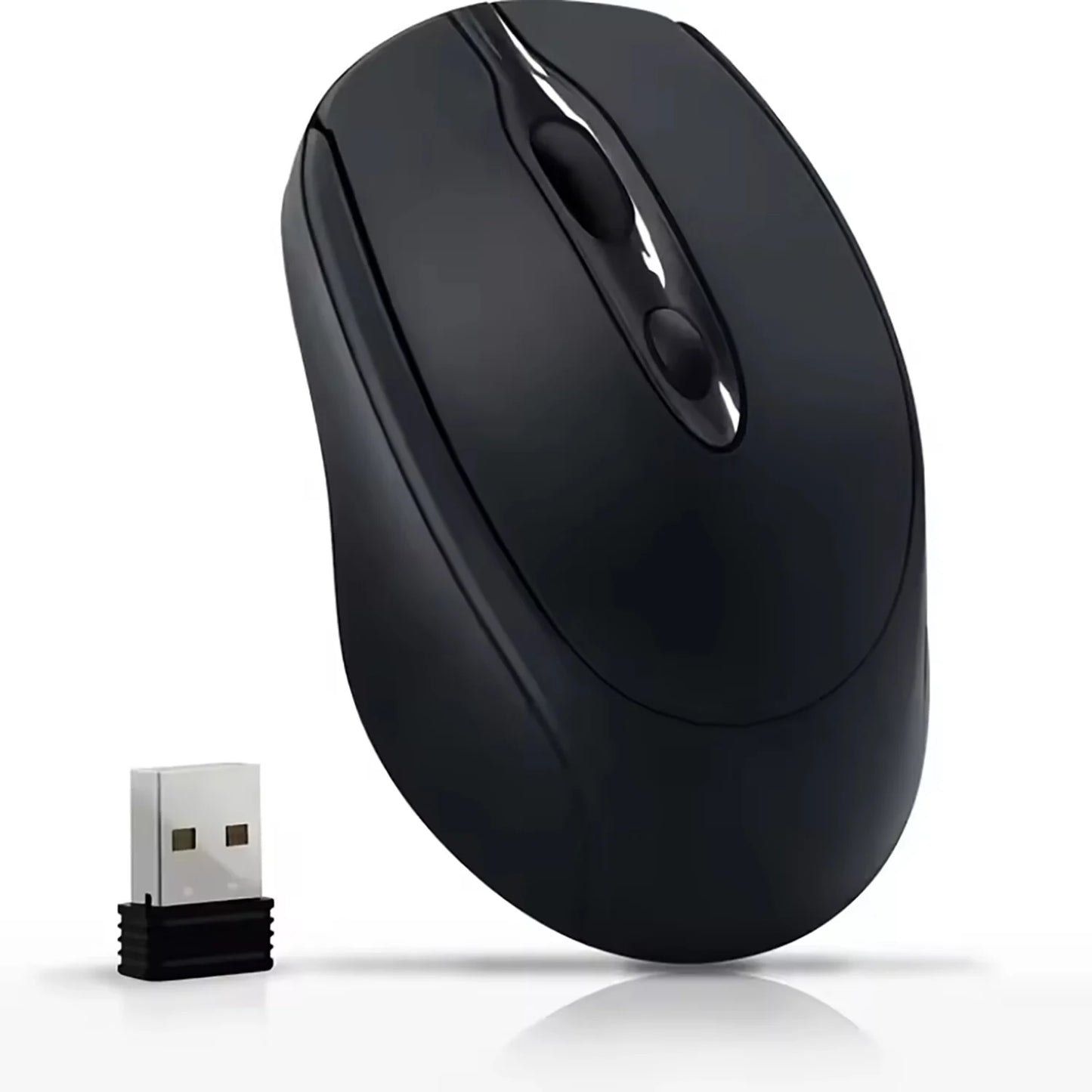 Bluetooth Wireless Mouse – Silent, Rechargeable, Multi-Device Compatible