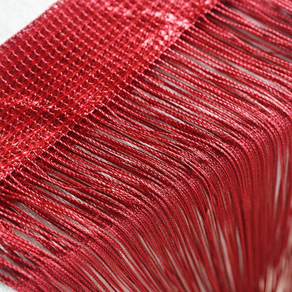 Tassel Thread Curtain 50x200cm – Decorative Panel for Door, Window, or Room Divider