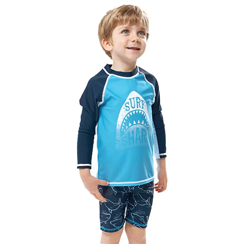 Kids Long Sleeve Sun Protection Swimwear – Boys & Girls Swimsuit 2025 .