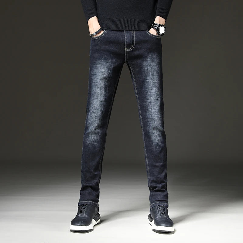 2024 Men's Korean Style Straight Leg Jeans