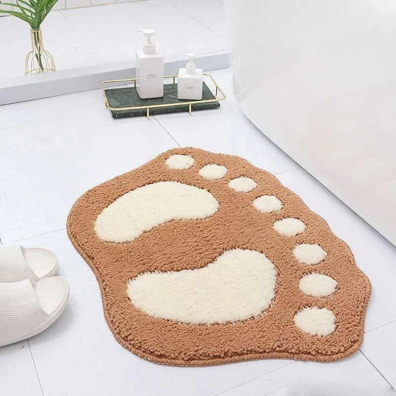 Bathroom Microfiber Bath Mat – Soft, Non-Slip, Water-Absorbent, Machine Washable