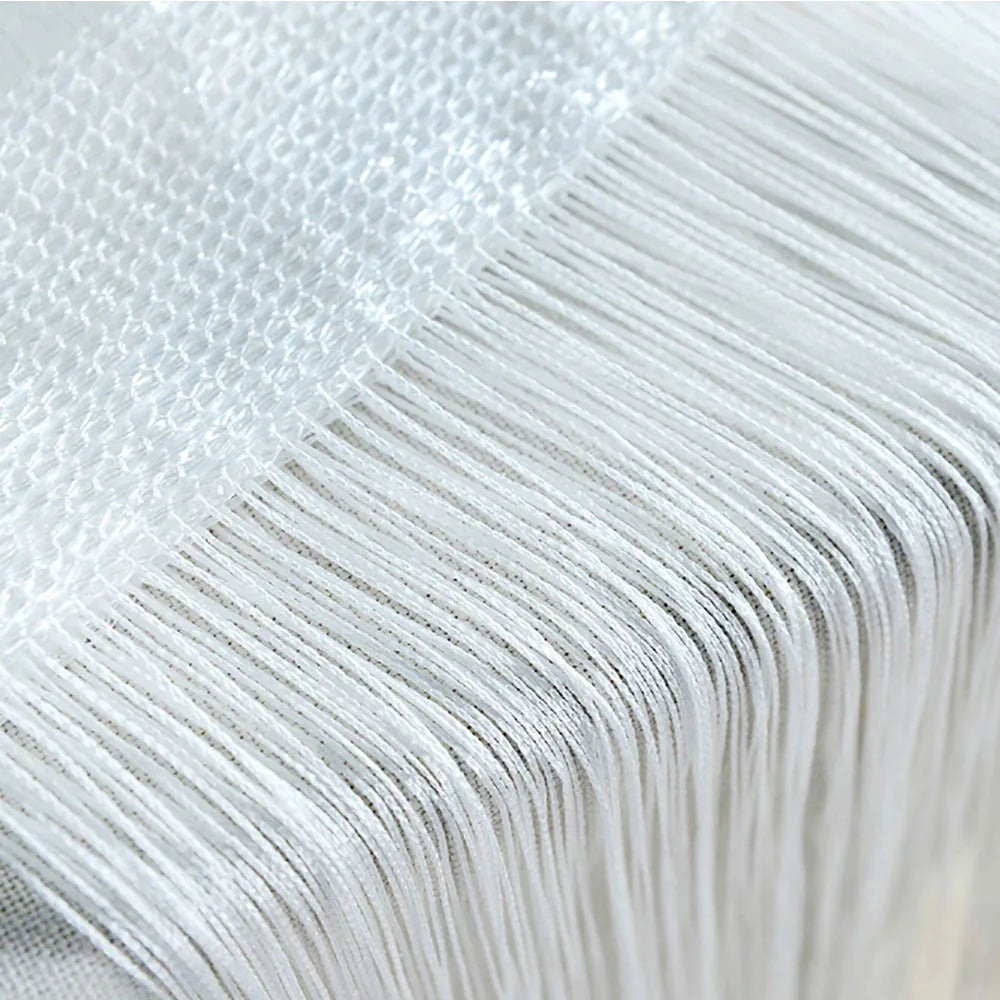 Tassel Thread Curtain 50x200cm – Decorative Panel for Door, Window, or Room Divider