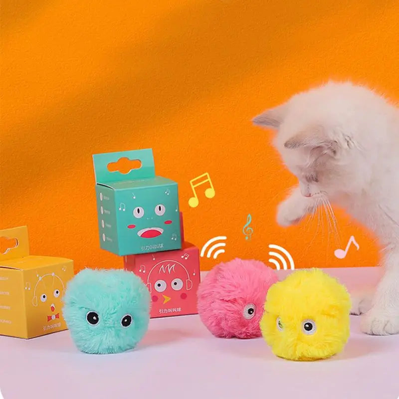 Interactive Catnip Ball Toy – Fun & Training for Cats and Kittens